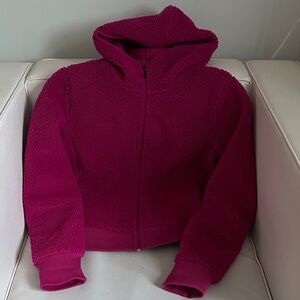 Uniqlo Women's Fuchsia Hooded Jacket